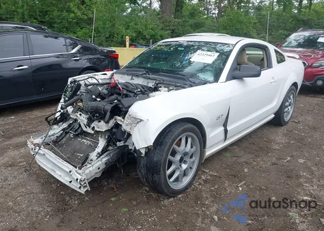 2007 Ford Mustang Gt Deluxe/Gt Premium из США, поврежденный, VIN 1ZVFT82HX75304787